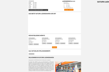 saturn.de/webapp/wcs/stores/servlet/MultiChannelMarketInfo - Anlage Ludwigshafen Am Rhein