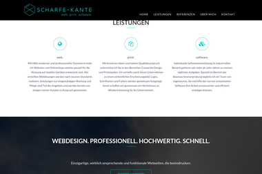 scharfe-kante.de - Web Designer Zweibrücken