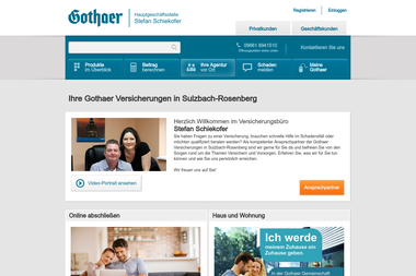 schiekofer.gothaer.de - Versicherungsmakler Sulzbach-Rosenberg