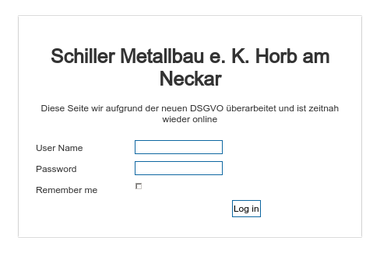 schiller-metallbau.de - Zimmerei Horb Am Neckar
