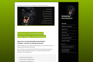 schleicher-sicherheitsdienst.de - Detektiv Kronach