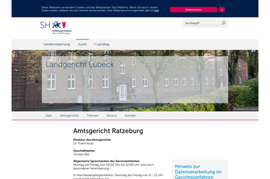 schleswig-holstein.de/DE/Justiz/LGLUEBECK/Amtsgerichte/_documents/agratzeburg.html - Anwalt Ratzeburg