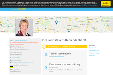 schlueter-specht.aktuell-verein.de - Unternehmensberatung Sendenhorst
