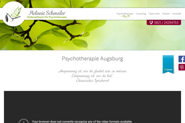 schmaler-therapie-und-coaching.de - Psychotherapeut Augsburg