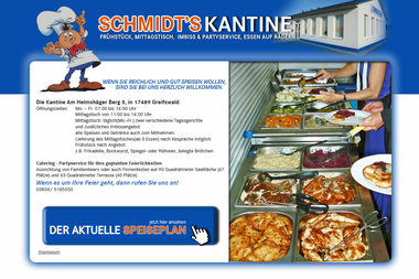 schmidts-kantine.de - Catering Services Greifswald