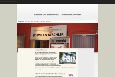schmitt-deschler.de - Markisen, Jalousien Ravensburg