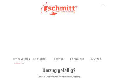 schmitt-umzuege-bruchsal.de - Umzugsunternehmen Bruchsal