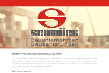 schmueck-bau.de - Maurerarbeiten Bad Kissingen