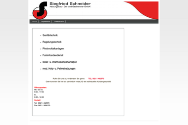 schneider-heizungsbau.de - Wasserinstallateur Gersthofen