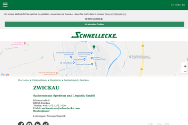 schnellecke.com/standorte/europa/deutschland/zwickau/sachsentrans-spedition-und-logistik-gmbh-zwicka - Umzugsunternehmen Zwickau