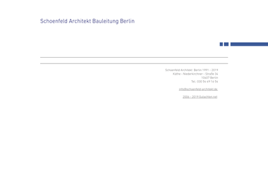 schoenfeld-architekt.de - Bauleiter Berlin