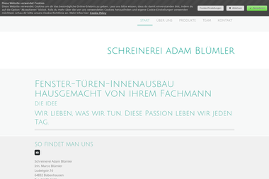 schreinerei-bluemler.de - Fenster Babenhausen