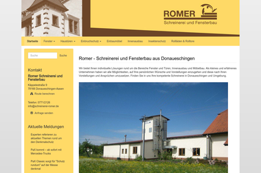 schreinerei-romer.de - Fenster Donaueschingen