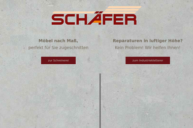 schreinerei-schaefer.com - Industriekletterer Reutlingen