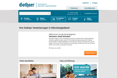 schubert.gothaer.de - Versicherungsmakler Mönchengladbach