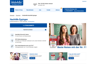 schuelerhilfe.de/eppingen - Nachhilfelehrer Eppingen