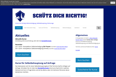 schuetz-dich-richtig.de - Selbstverteidigung Bonn