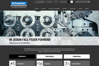 schweizer-federn.com/de - Elektriker Reutlingen