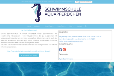 schwimmschule-aquapferdchen.de - Schwimmtrainer Hohen Neuendorf
