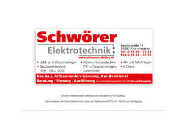 schwoerer-elektro.de - Elektriker Rheinstetten