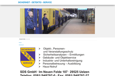 sds-sicherheit-service.de - Reinigungskraft Uelzen