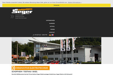 seger-elektro.com - Elektriker Schopfheim