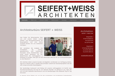 seifert-weiss.de - Architektur Bad Berleburg