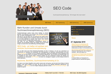 seo-code.de - Online Marketing Manager Saarlouis