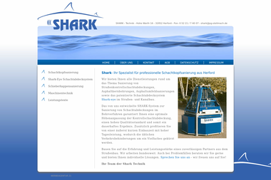shark-gmbh.de - Straßenbauunternehmen Herford