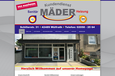 shk-maeder.de - Heizungsbauer Wülfrath