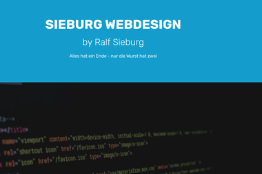 sieburg-webdesign.de - Web Designer Euskirchen