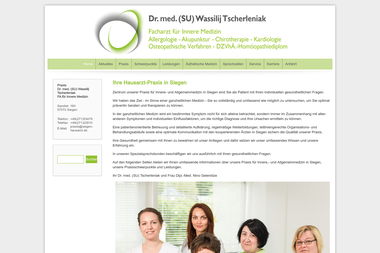 siegen-hausarzt.de - Dermatologie Siegen