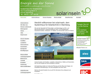 solarinseln.de - Elektriker Starnberg