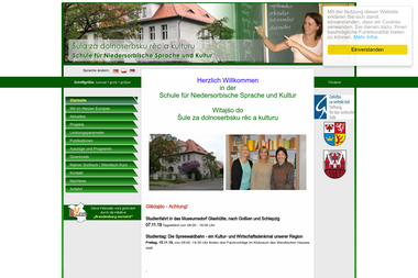sorbische-wendische-sprachschule.de - Polnisch Sprachkurs Cottbus
