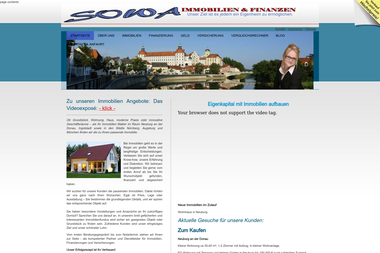 sowa-immobilien.de - Finanzdienstleister Neuburg An Der Donau