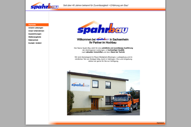 spahr-bau.de - Hochbauunternehmen Sachsenheim