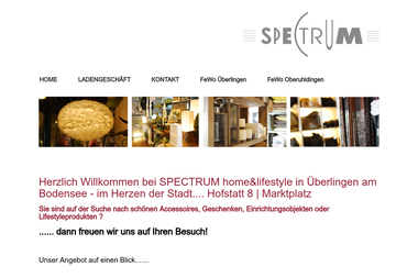 spectrum-lifestyle.de - Geschenkartikel Großhandel Überlingen