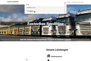spedition-eusterhus.de - Kleintransporte Gütersloh
