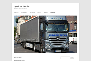 spedition-wenske.com - Umzugsunternehmen Oranienburg