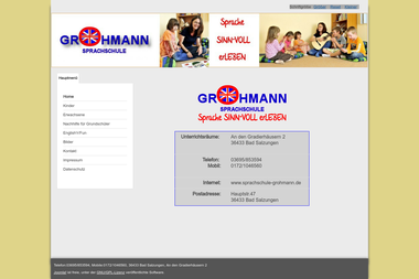 sprachschule-grohmann.de/index.php/impressum - Englischlehrer Bad Salzungen