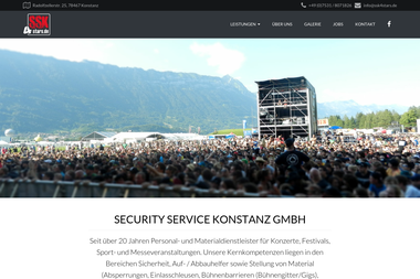 ssk4stars.de - Sicherheitsfirma Konstanz