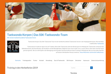 ssk-taekwondo.de - Selbstverteidigung Kerpen