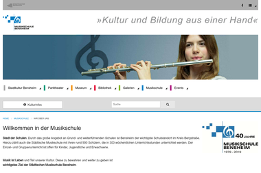 stadtkultur-bensheim.de/musikschule/wir-ueber-uns - Musikschule Bensheim