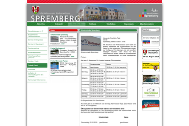 stadt-spremberg.de/index.php - Schwimmtrainer Spremberg