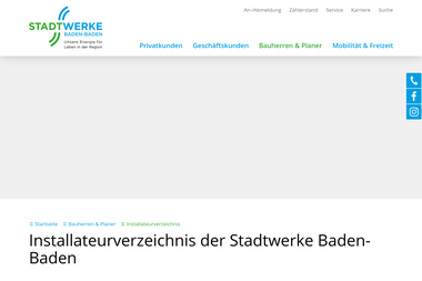 stadtwerke-baden-baden.de/kundenservice/installateurverzeichnis.php - Elektriker Baden-Baden