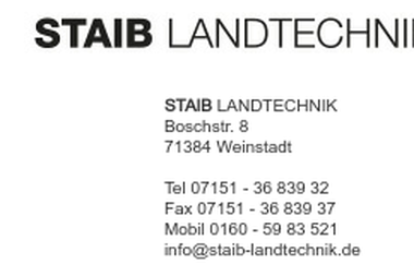staib-landtechnik.de - Landmaschinen Weinstadt