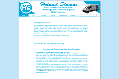stamm-sanitaer-heizung.de - Wasserinstallateur Bad Vilbel