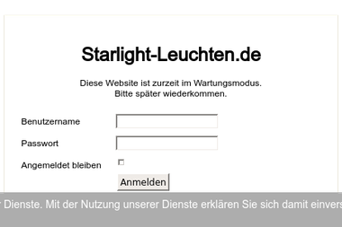 starlight-leuchten.de - Elektronikgeschäft Weiterstadt