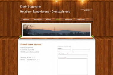 stegmaier-holzbau.de/kontakt.html - Zimmerei Aalen