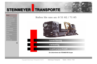 steinmeyer-transporte.de - Umzugsunternehmen Barsinghausen